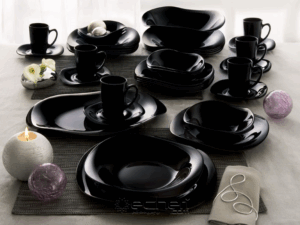 سرویس 38 پارچه لومینارک آرکوپال ولاره سياه volare_black