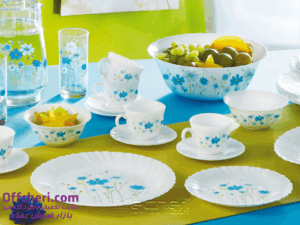 سرویس آرکوپال45 پارچه کانتری فلاورآبیCOUNTRY_FLOWER_BLUE