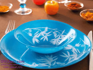 سرویس آرکوپال 38 پارچه دارجیلینگ آبی darjieeling-blue