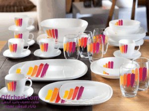 سرویس آرکوپال 38 پارچه  پین براش paintbrush