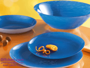 سرویس آرکوپال 38 پارچه استون مانیا آبی stonemania-blue