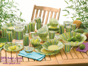 سرویس آرکوپال 38پارچه پالم درختی سبز palm_tree_green