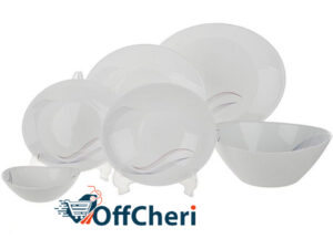 سرویس آرکوپال 26 پارچه بیضی بورمیولی مدل شمل - Bormioli Shamal Dinnerware Sets