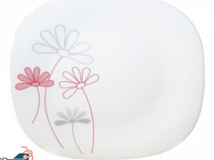 سرویس آرکوپال 26 پارچه بورمیولی مربع مدل ادیسه قرمز       Bormioli Odysee Dinnerware Sets