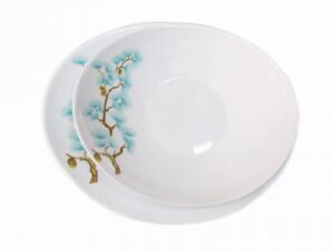 سرویس آرکوپال بورمیولی 26 پارچه بیضی مدل تورنتو سبز - BORMIOLI PROMETEO 26 PCS DINNERWARE SET