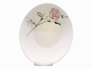 سرویس آرکوپال بورمیولی 26 پارچه بیضی مدل رز کلاسیک صورتی    BORMIOLI PROMETEO 26 PCS DINNERWARE SET