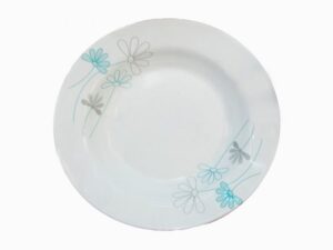 سرویس آرکوپال بورمیولی 26 پارچه طرح ادیسه سبز گرد - BORMIOLI GREEN ODISEH 26 PCS DINNERWARE SET