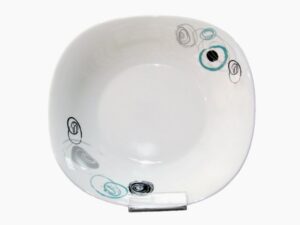 سرویس آرکوپال بورمیولی 26 پارچه مربع مدل 55 سبز - BORMIOLI PARMA 26 PCS DINNERWARE SET